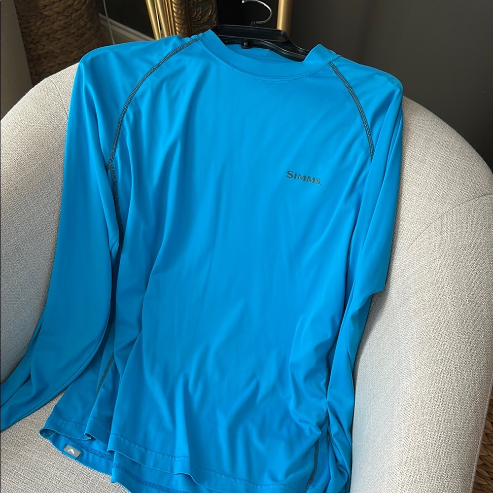 Simms Blue Long Sleeve Shirt
